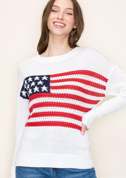 flag sweater