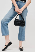Load image into Gallery viewer, faux leather woven crossbody bag