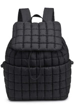 Load image into Gallery viewer, quilted backpack