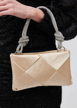 Load image into Gallery viewer, satin diamond bling strap bag