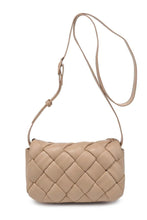 Load image into Gallery viewer, faux leather woven crossbody bag