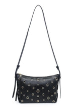 Load image into Gallery viewer, grommet crossbody bag