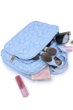 Load image into Gallery viewer, plush nylon travel organizer