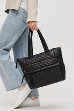 Load image into Gallery viewer, quilted nylon tote