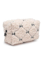 Load image into Gallery viewer, sherpa bow pouch