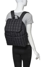 Load image into Gallery viewer, quilted backpack