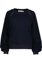 Load image into Gallery viewer, mesh inset sweatshirt