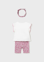 Load image into Gallery viewer, baby tee + floral capri+ headband
