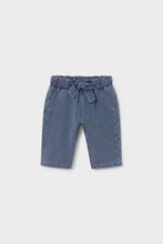 Load image into Gallery viewer, baby knit denim pant