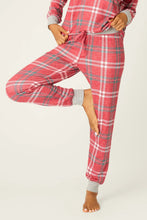 Load image into Gallery viewer, plaid pj jammie pant