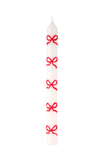 Load image into Gallery viewer, bow taper candle