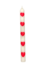 Load image into Gallery viewer, heart taper candle