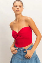 Load image into Gallery viewer, knit twist tube top