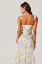 Load image into Gallery viewer, rose print midi dress