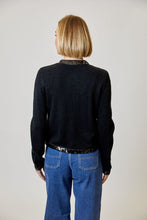 Load image into Gallery viewer, sequin trim cardigan