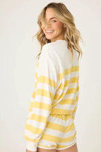 Load image into Gallery viewer, stripe terry shorts