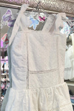Load image into Gallery viewer, girls eyelet tie shoulder dress