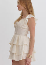 Load image into Gallery viewer, gathered bust tiered dress
