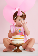 Load image into Gallery viewer, baby gingham cake smasher set