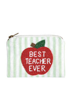 Load image into Gallery viewer, teacher beaded pouch