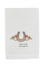 Load image into Gallery viewer, horse embroidered towel