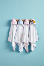 Load image into Gallery viewer, pink bow hooded towel