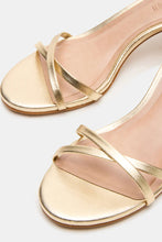 Load image into Gallery viewer, cross strap block heel