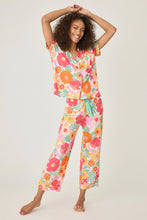Load image into Gallery viewer, floral jersey pj set