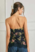 Load image into Gallery viewer, floral lace trim cami