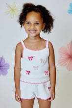 Load image into Gallery viewer, girls knit bow tank