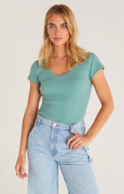 Load image into Gallery viewer, sirena rib short sleeve tee