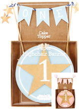 Load image into Gallery viewer, Cake topper and banner set