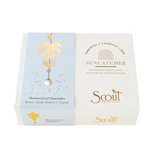 Load image into Gallery viewer, crystal suncatcher monstera leaf