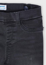 Load image into Gallery viewer, girls denim jegging heart pocket