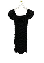 Load image into Gallery viewer, girls short sleeve ruched dress