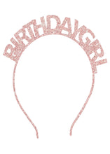 Load image into Gallery viewer, birthday girl headband