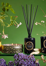 Load image into Gallery viewer, 3 wick candle jardin