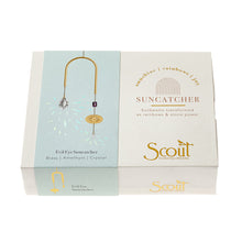 Load image into Gallery viewer, crystal suncatcher eye-amethyst