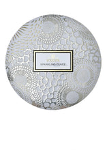 Load image into Gallery viewer, 3 wick tin candle sparkling cuvee