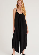 Load image into Gallery viewer, jersey flare leg strap jumpsuit