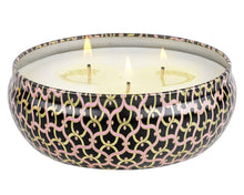 Load image into Gallery viewer, 3 wick tin candle - citron
