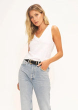 Load image into Gallery viewer, v neck slub tank