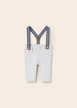 Load image into Gallery viewer, baby boy pant + suspenders