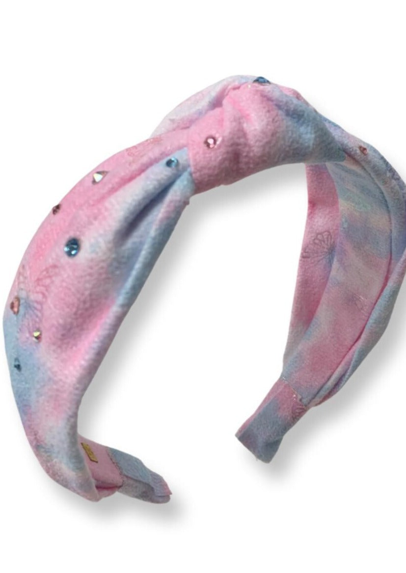 butterfly tie dye headband