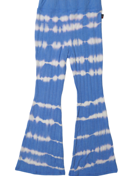 girls tie dye flare pant