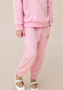 girls glitter bow sweatshirt