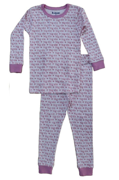 kids pj set big sis