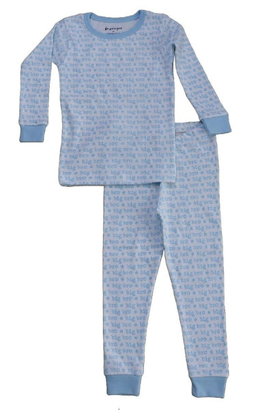 kids pj set big bro