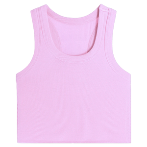 girls rib tank top