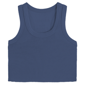 girls rib tank top